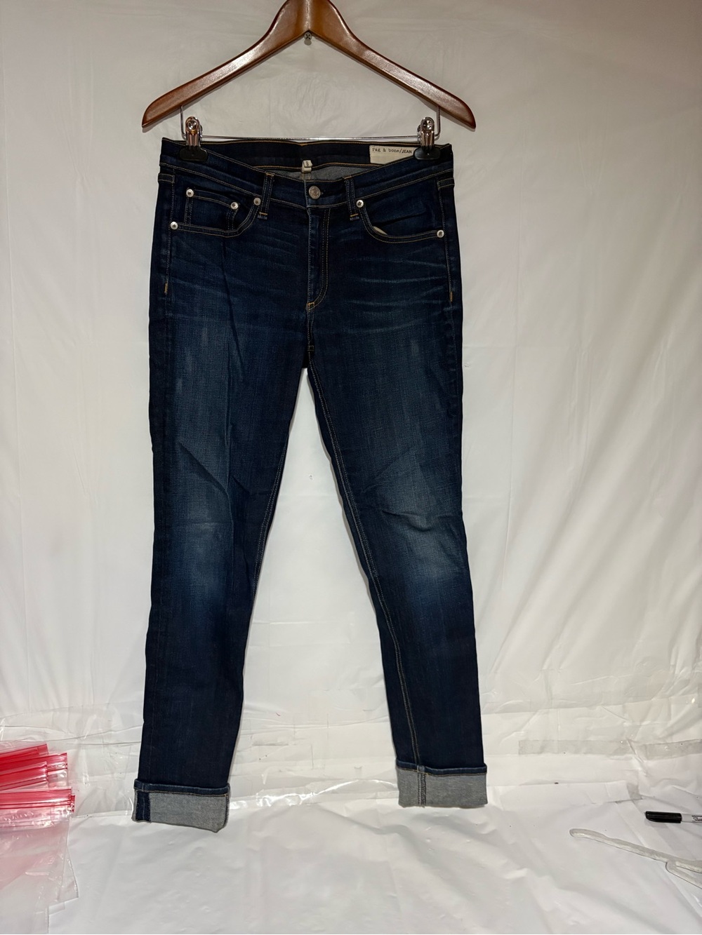 rag & bone Indigo Skinny Jeans